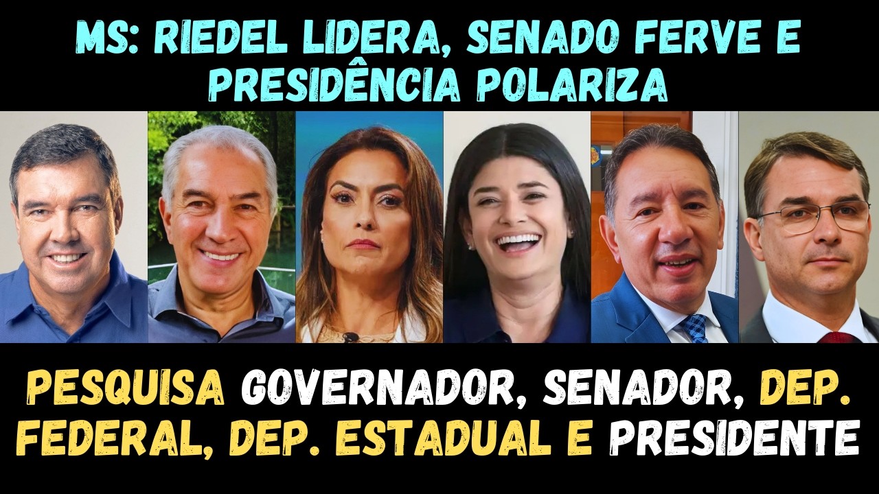 Eleições 2026 no MS: Quem Está na Frente e Quem Pode Surpreender?