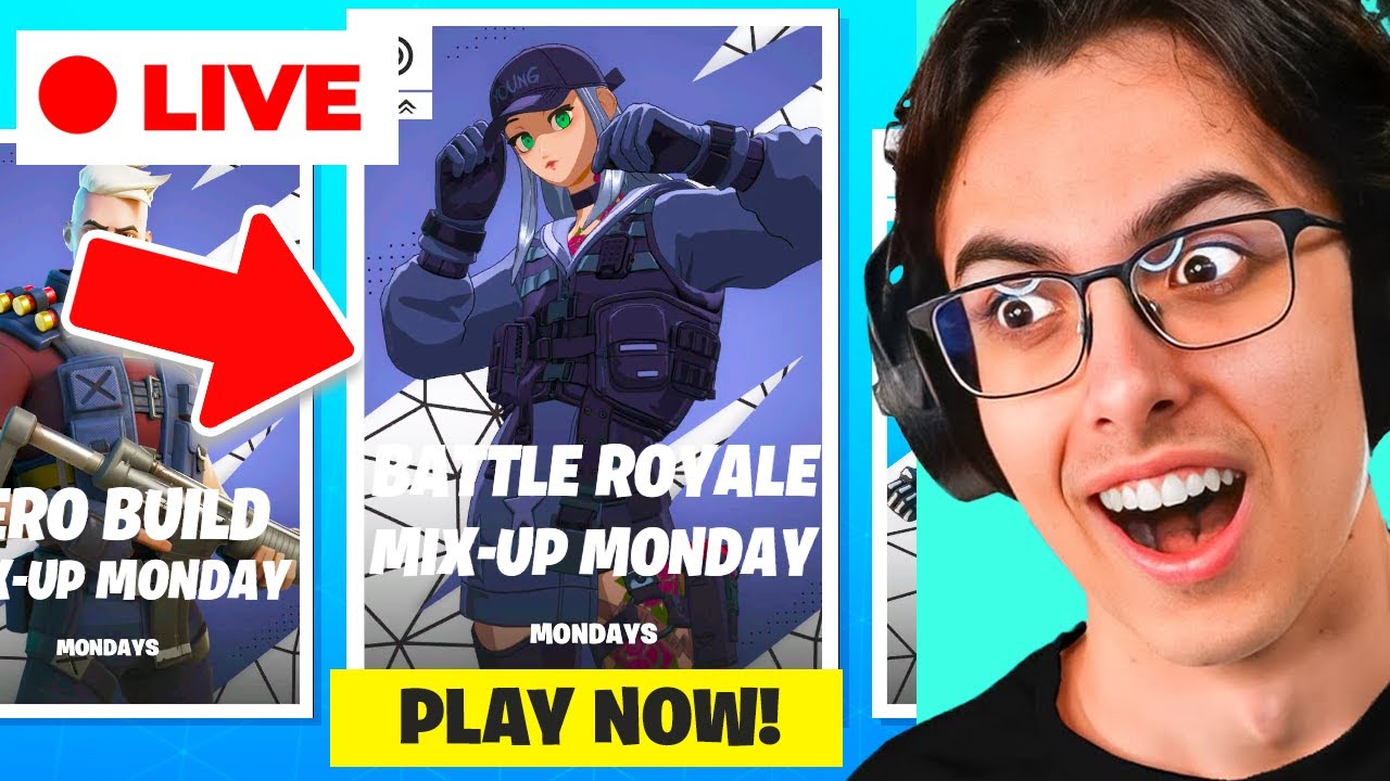 Winning The CRAZIEST Fortnite Tournament! (Mix It Up Monday)