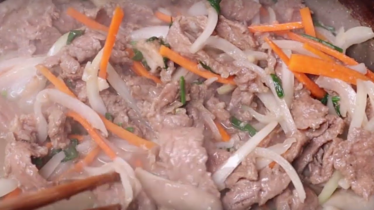 Корейский суп Мугук и Тушеная говядина Собулгоги рецепт Muguk sobulgogi recipe