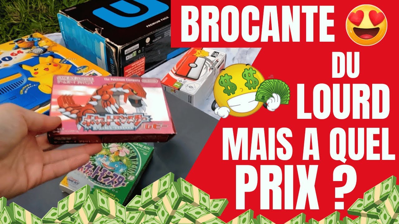 des jeux vidéos et des consoles à prix 🤑 vlog achat Brocante GO 😜
