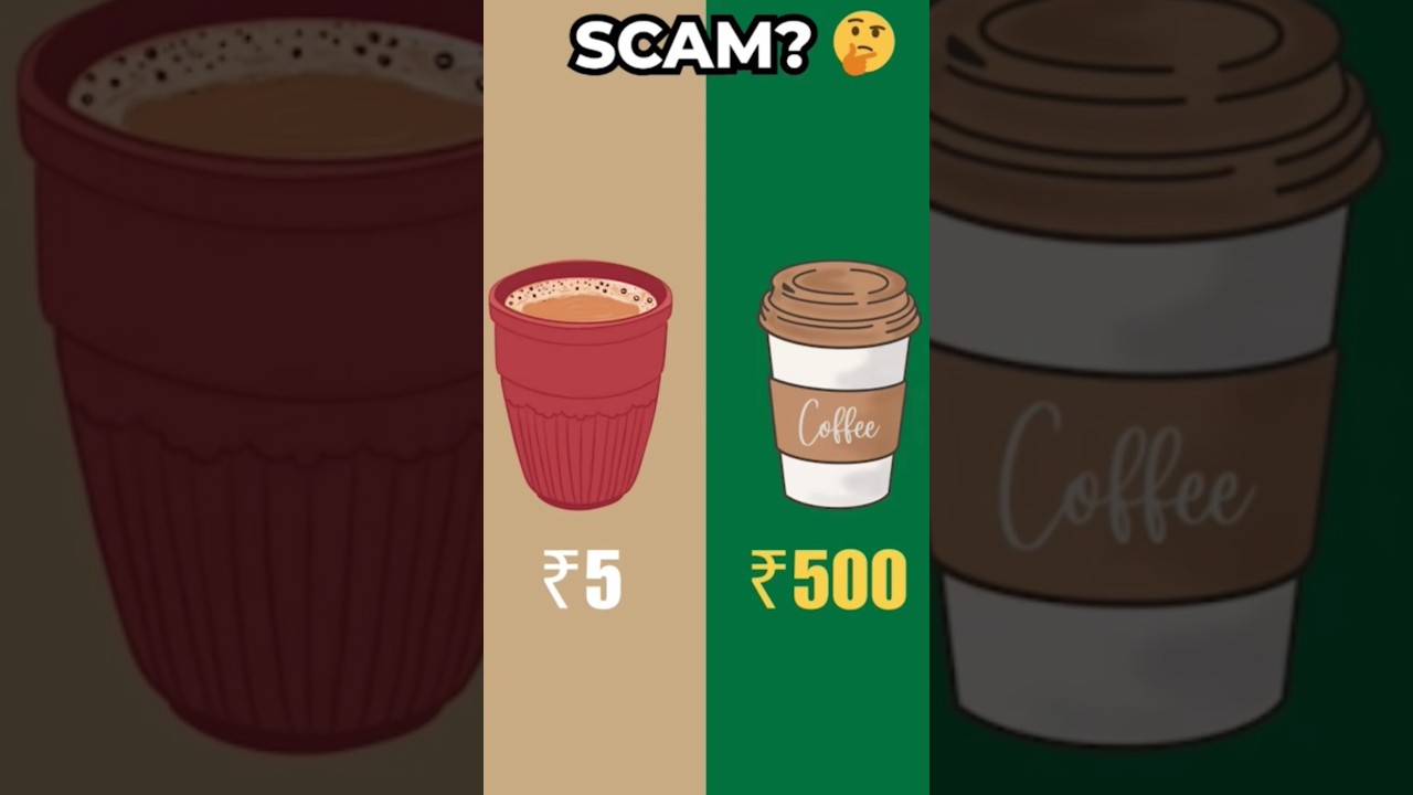 ₹500 coffee = Space rental?! Genius strategy 🧠 