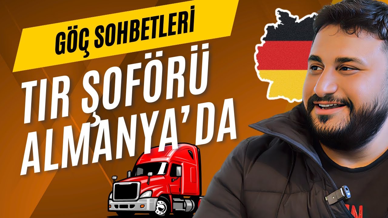 81A İLE TIR ŞOFÖRÜ OLARAK ALMANYA´YA GÖÇ ETTİ. Danışanımız Agit Bey ile Almanya Ofisimizde Sohbet 🎉