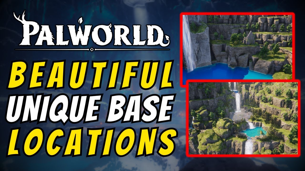The Best BASE LOCATIONS in PALWORLD! (Unique Areas!)