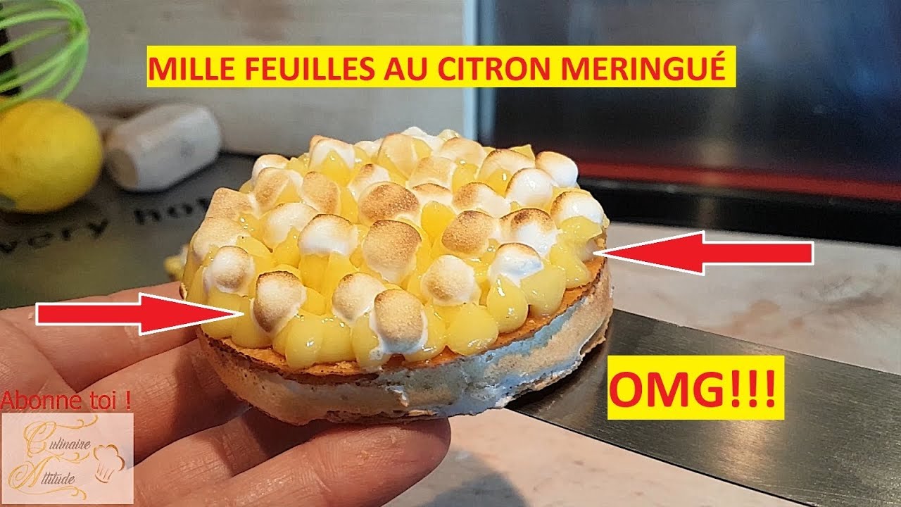 MILLE FEUILLES AU CITRON MERINGUE