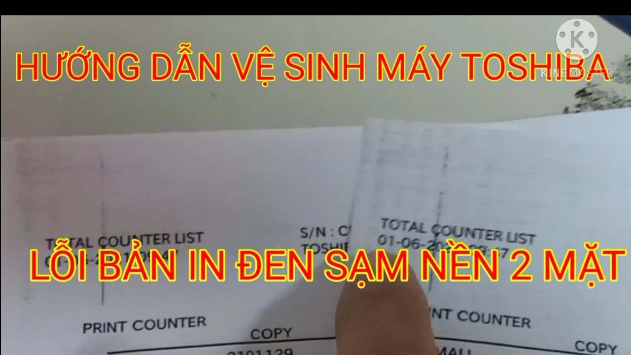 Hướng dẫn sửa lỗi sạm nền 2 mặt khi photo hoặc in ấn | hổ trợ chỉnh mực - từ - sấy máy photocopy