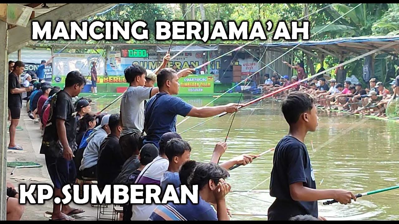 mancing bersama di kp.sumberan, dilem - kepanjen