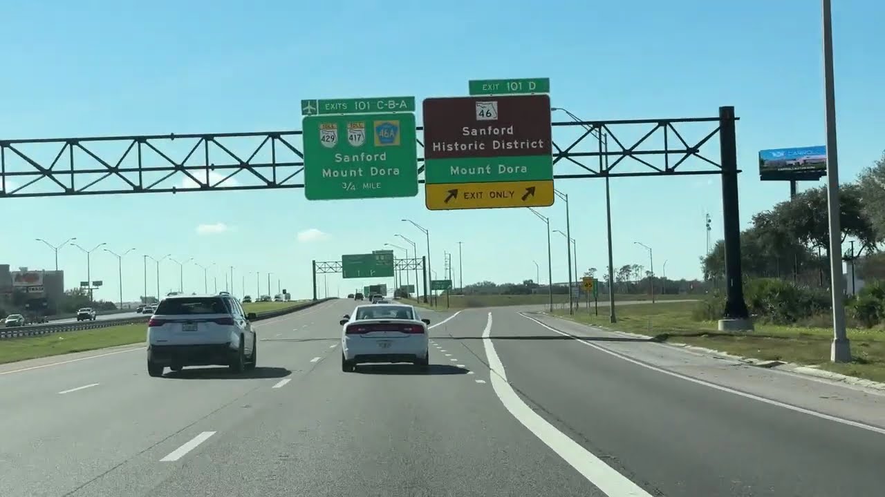 Morning Drive Interstate 4 Deltona, Florida