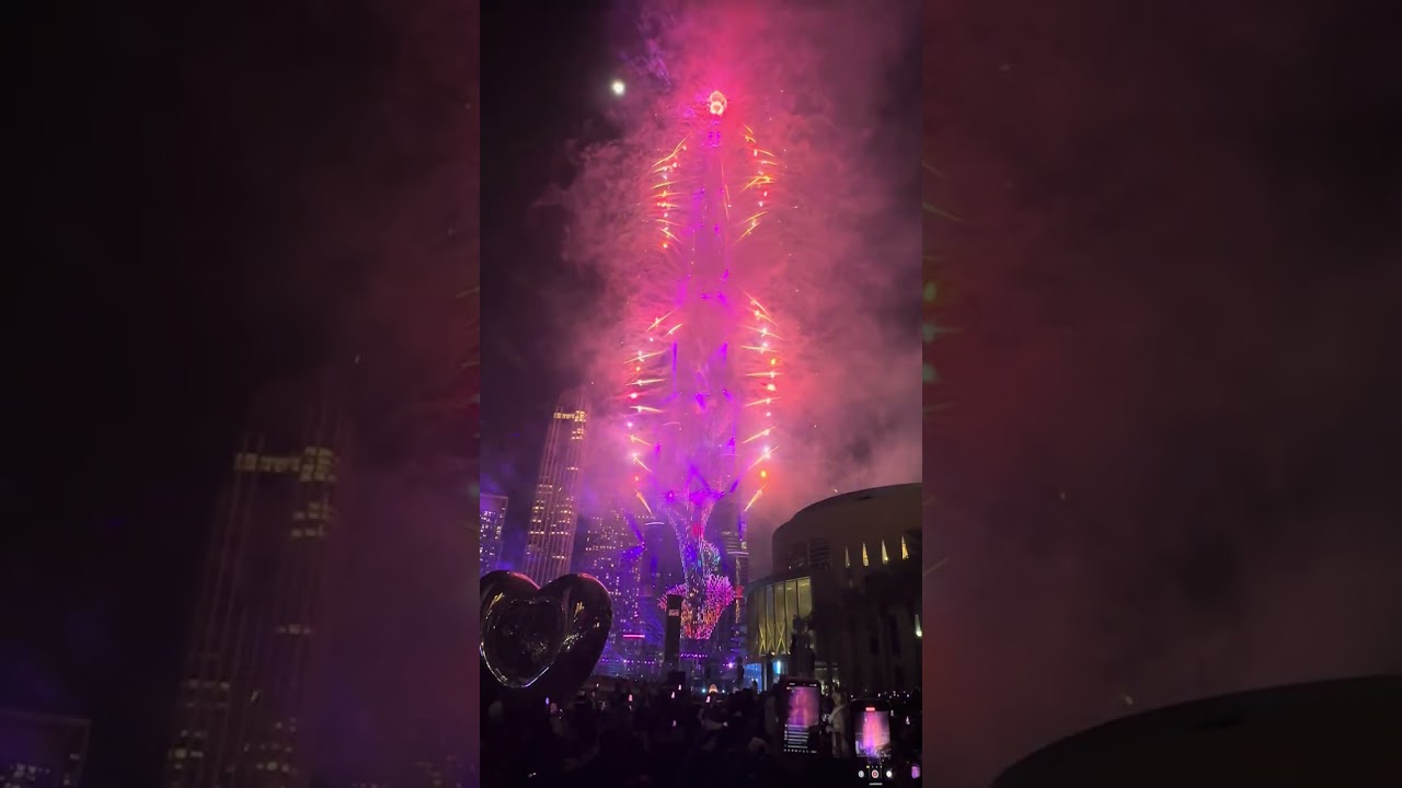 Burj Khalifa Fireworks