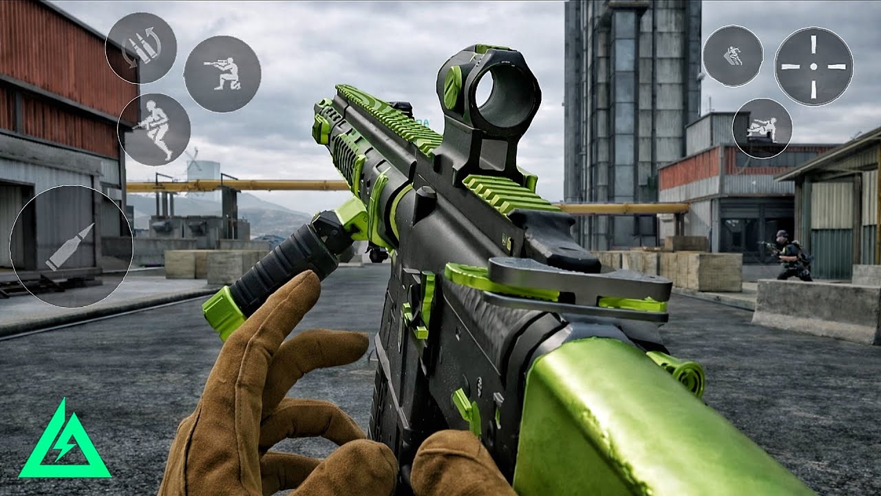 DELTA FORCE MOBILE K416 LOADOUT CLOSE RANGE BEAST GAMEPLAY