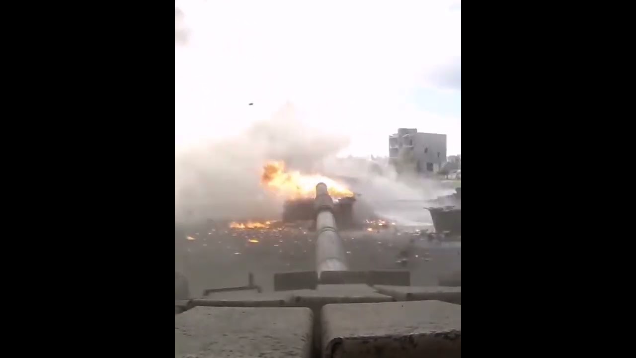 T-72 tank vs RPG-29 