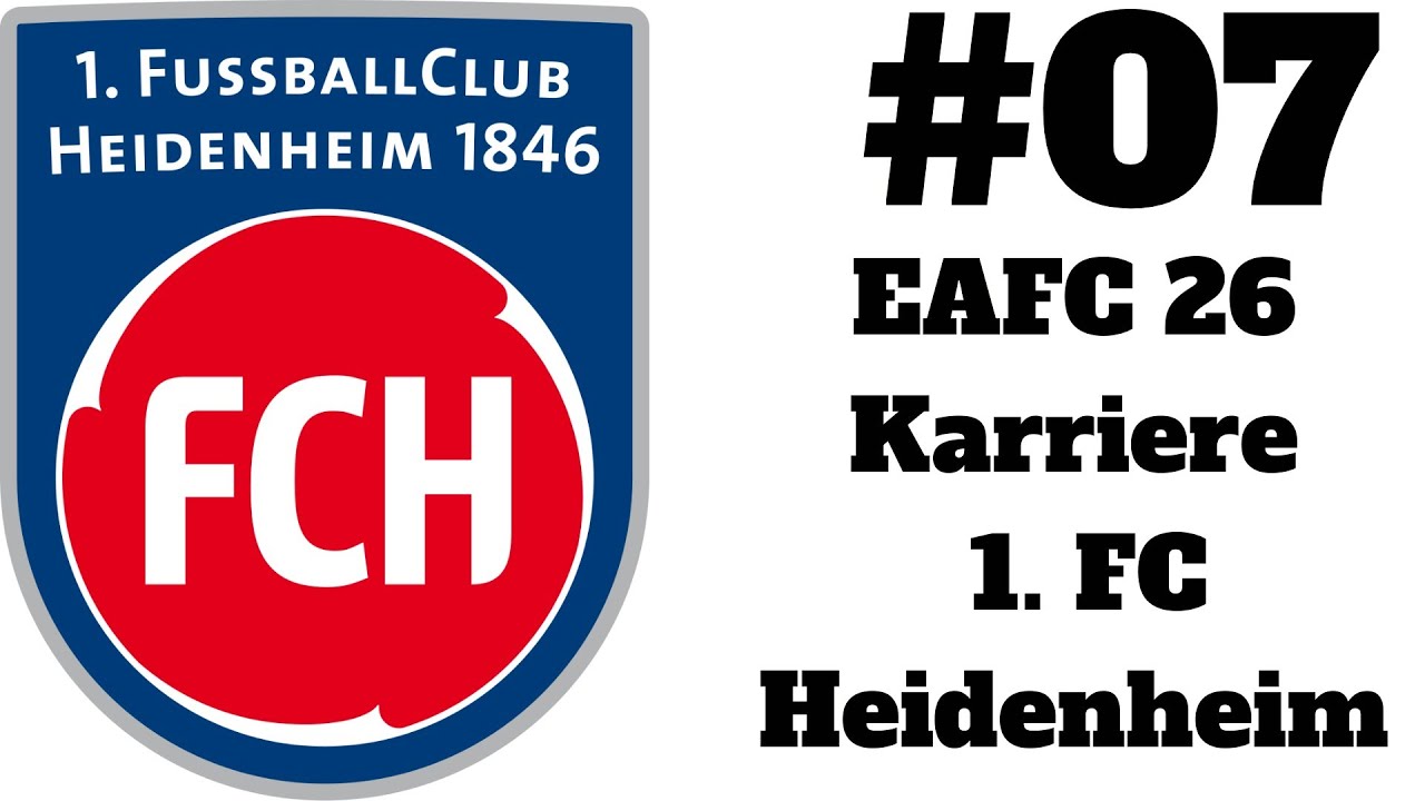 EAFC 26 Heidenheim Karriere #07: Champions League Sieg ist unmöglich!!!