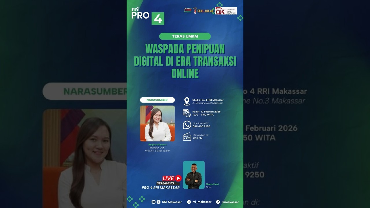 Waspada Penipu Digital Di Era Transaksi Online  - Kamis, 12 Februari 2026