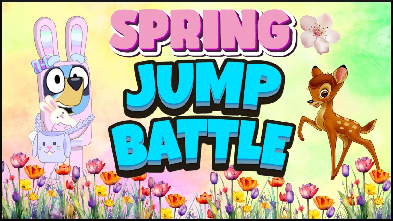 Spring Brain Break Jump Battle | Just Dance | Movement Games