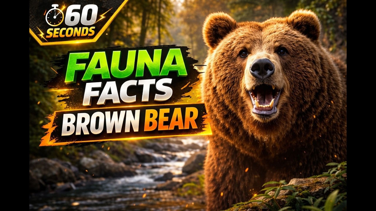 Fauna Facts: Brown Bear | Power, Strength & Survival