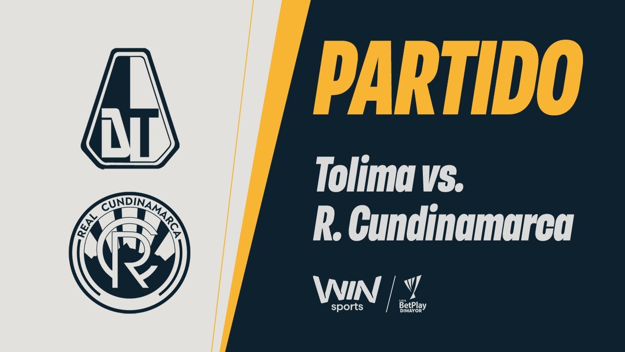 DEPORTES TOLIMA VS. REAL CUNDINAMARCA | COPA BETPLAY DIMAYOR 2025 | FASE 1B - IDA