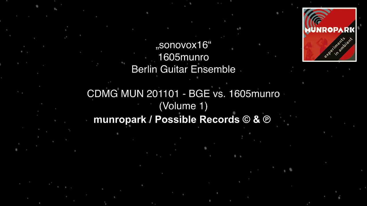 sonovox16 by 1605munro and the Berlin Guitar Ensemble