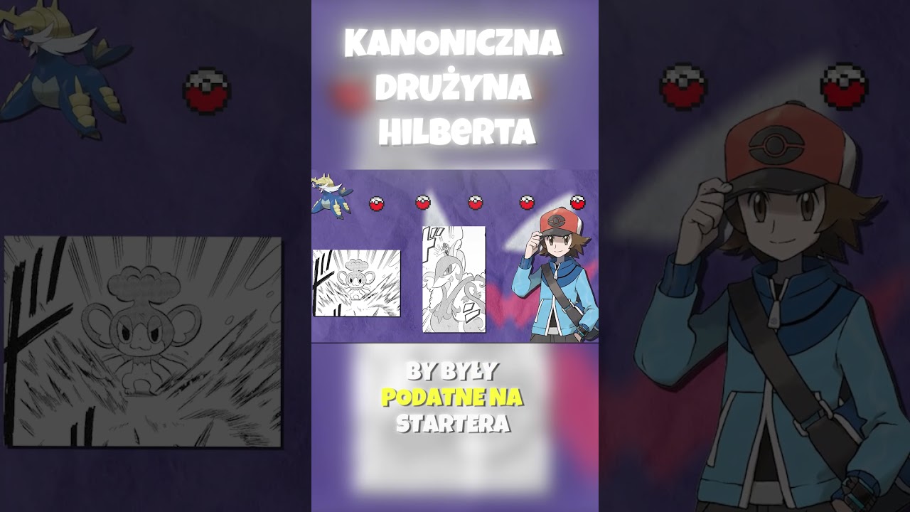 KANONICZNA Drużyna Hilberta z Pokemon Black i White 