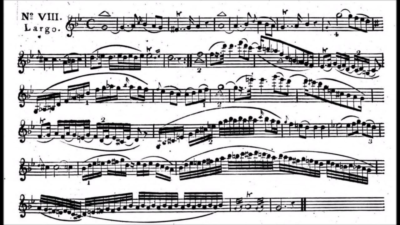 Federigo Fiorillo - Etude (or Caprice) no.8