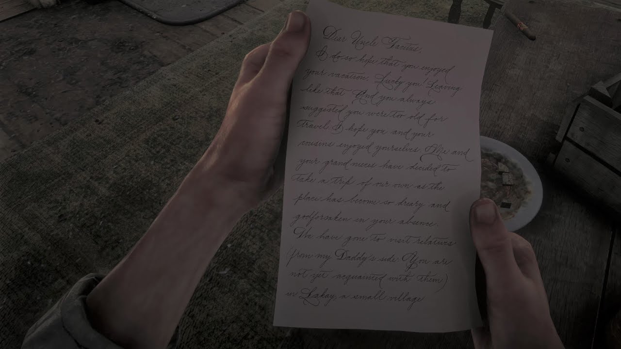 [4K HDR] RDR2 Story Mode - Chapter 5 Guarma - Dear Uncle Tacitus
