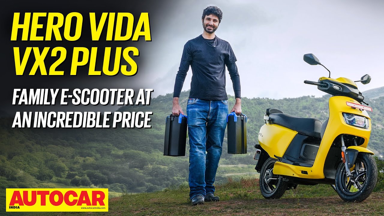 Hero VIDA VX2 Plus review - Serious Chetak, iQube rival | First Ride | Autocar India