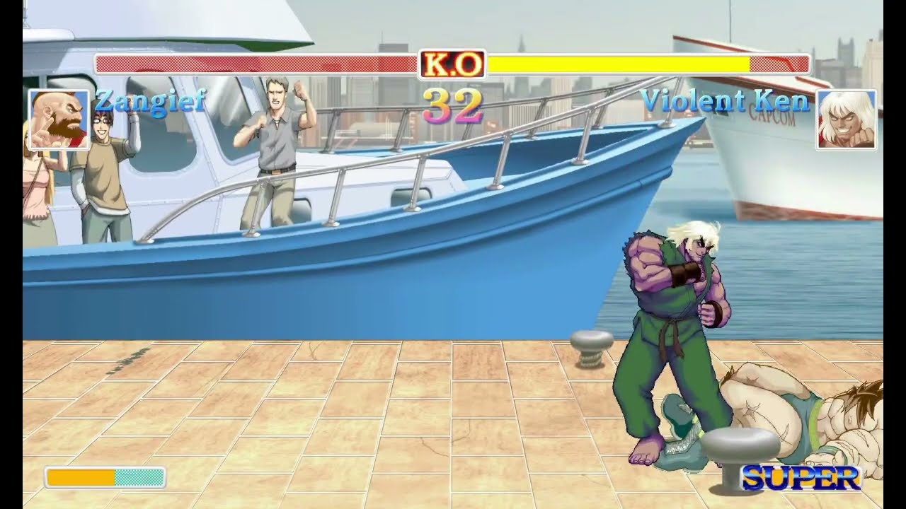 【STREET FIGHTER】CPU vs CPU