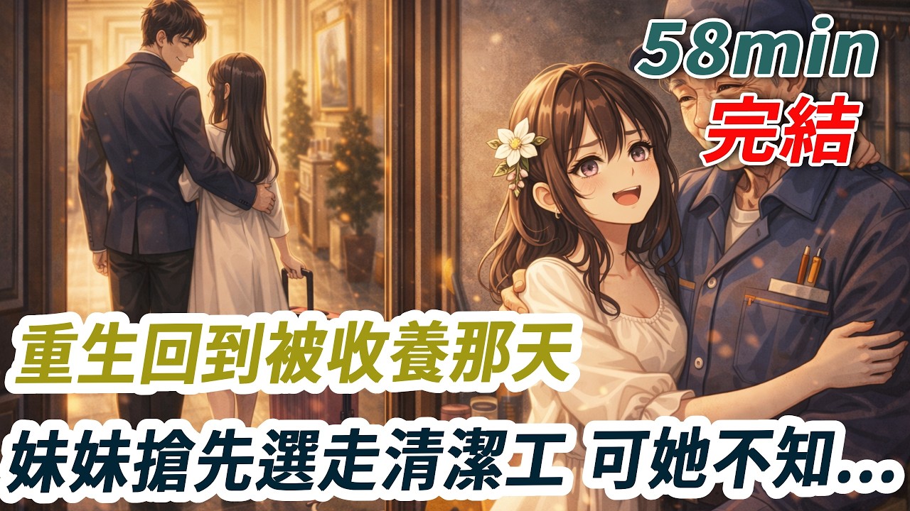 前世，妹妹被豪門收養，我被清潔工收養。結果豪門內鬥嚴重，哥哥霸淩，她最後凈身出戶。我家卻很和睦，豪門少爺還愛上了身為清貧小白花的我。妹妹含恨殺了我。這次，她搶先撲進了清潔工懷裏，可她不知道...