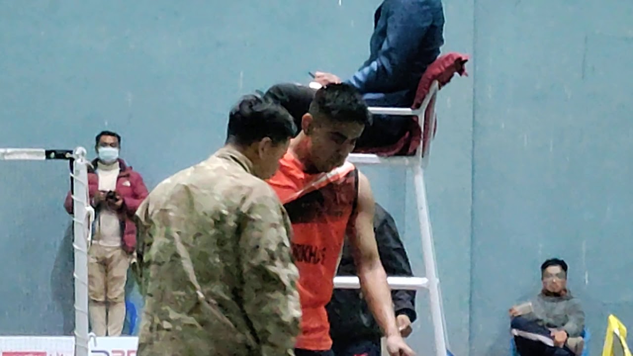Prince Dahal Vs Dipesh Dhami part 1 Badminton 2021 #dahalprince #dhamidipesh #badminton #chitwan