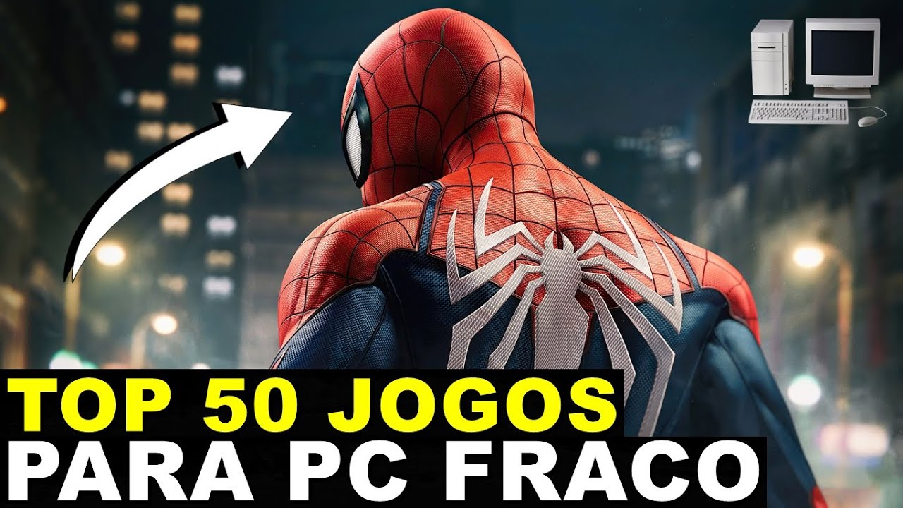 TOP 50 JOGOS PARA PC FRACO SEM PLACA DE VÍDEO | Jogos leves em 2023!
