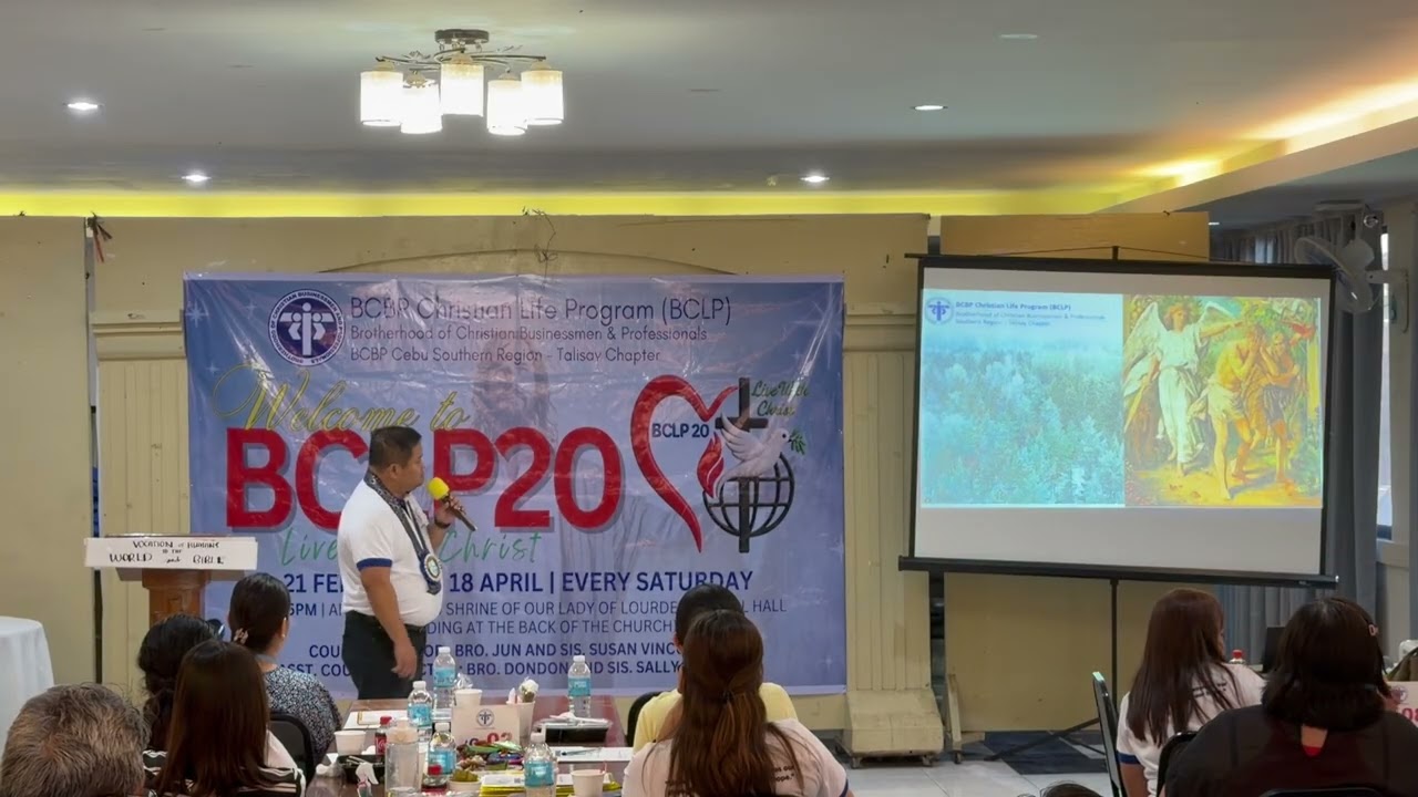 BCLP 20 - Vocation of Human According to the Bible - Bro Jun Vinculado