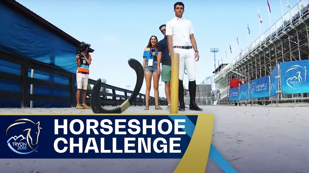 Horseshoe Challenge w/ Nicola & Olivier Philippaerts | FEI World Equestrian Games 2018