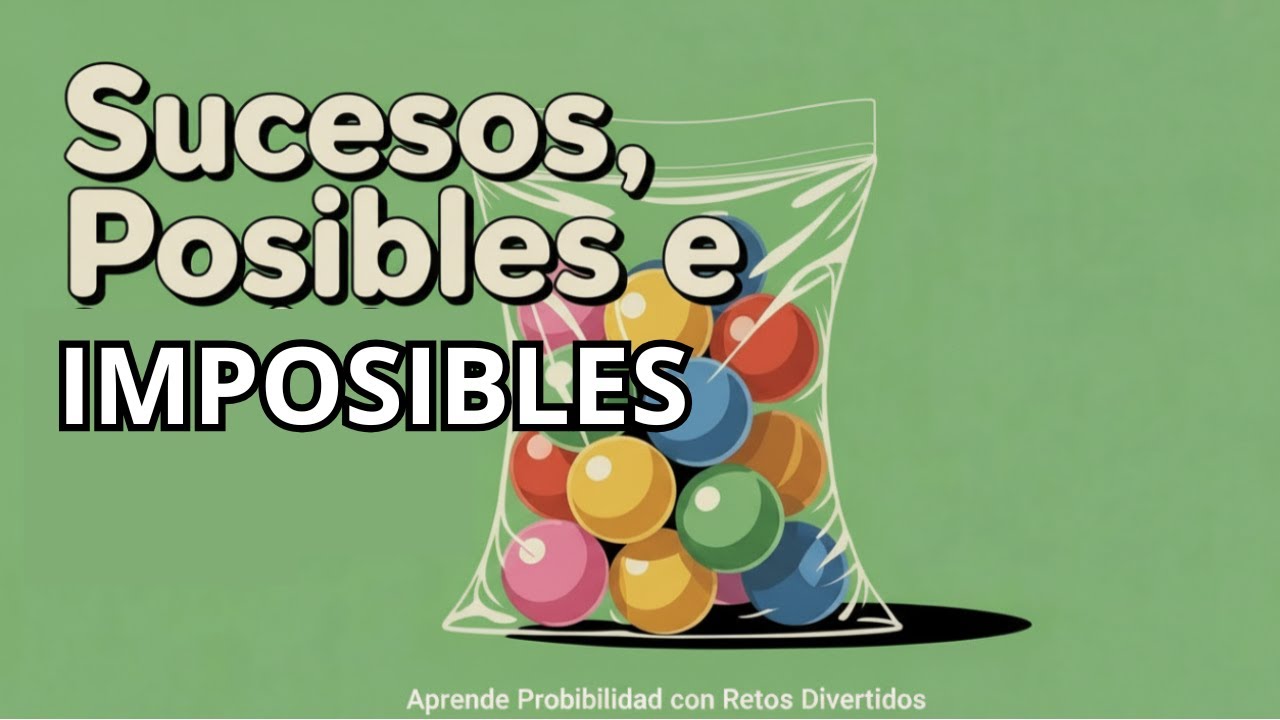 🤯 Sucesos Seguros, Posibles e Imposibles | Aprende Probabilidad con Retos Divertidos