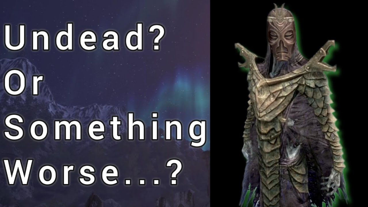 Skyrim's Dragon Priests: Undead? Or something much worse?
