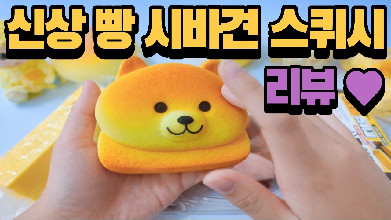 신상 빵 말랑이 빵 스퀴시 리뷰 동대문 문구거리에서 빵 종류 다 가져왔어요 ♥ [빵말랑이]
