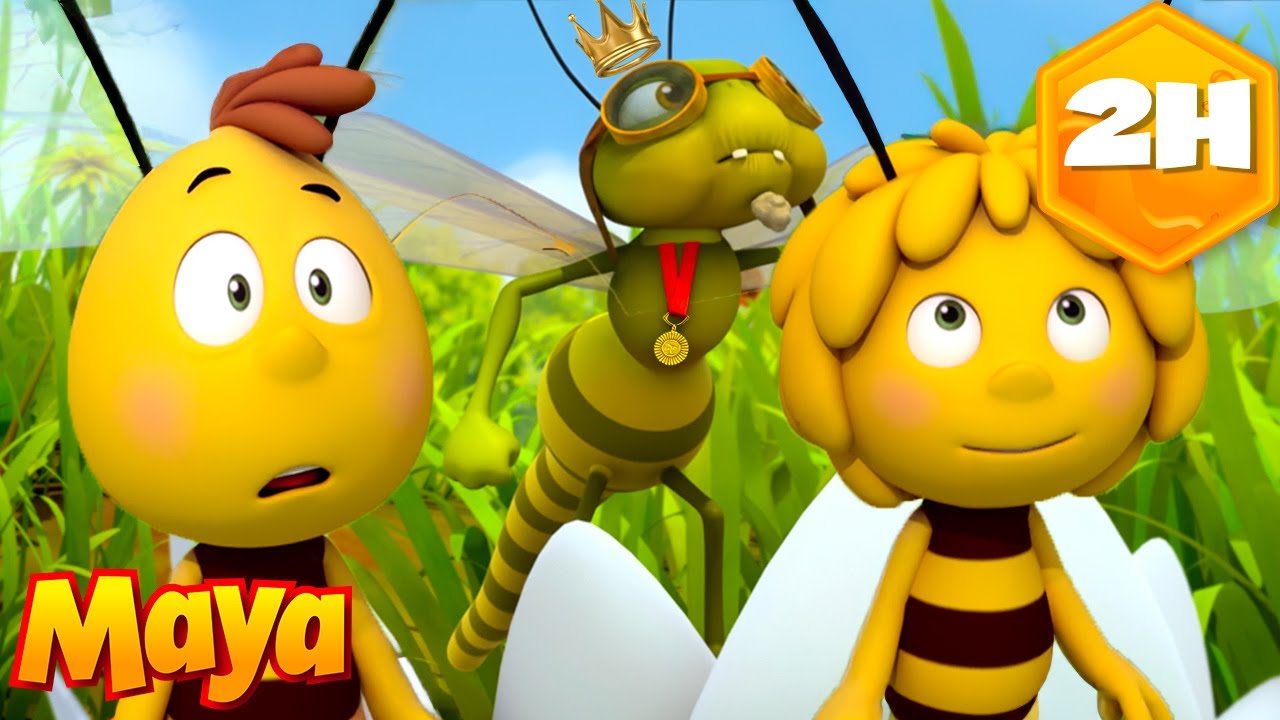 The Return of the Racing Legend 🏎️  🐝 Maya The Bee | Cartoon and video for Kids