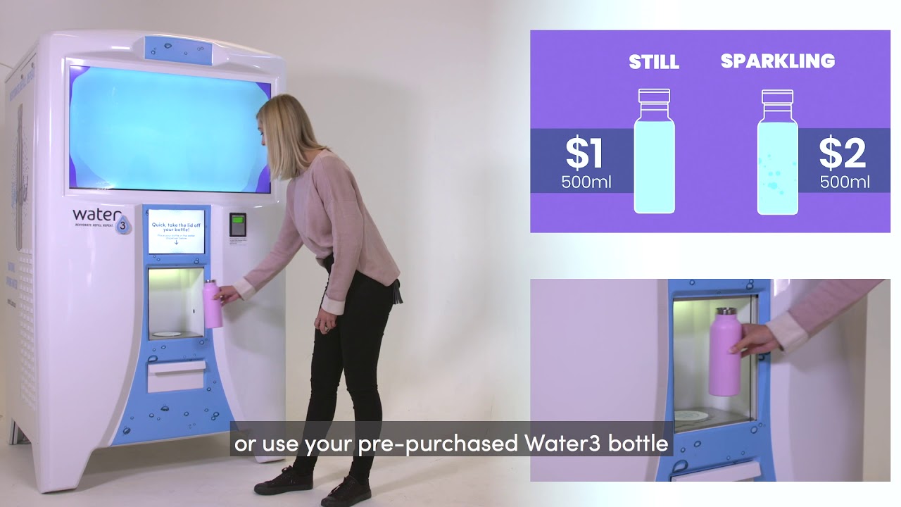 Water3 - How to use our water refill stations