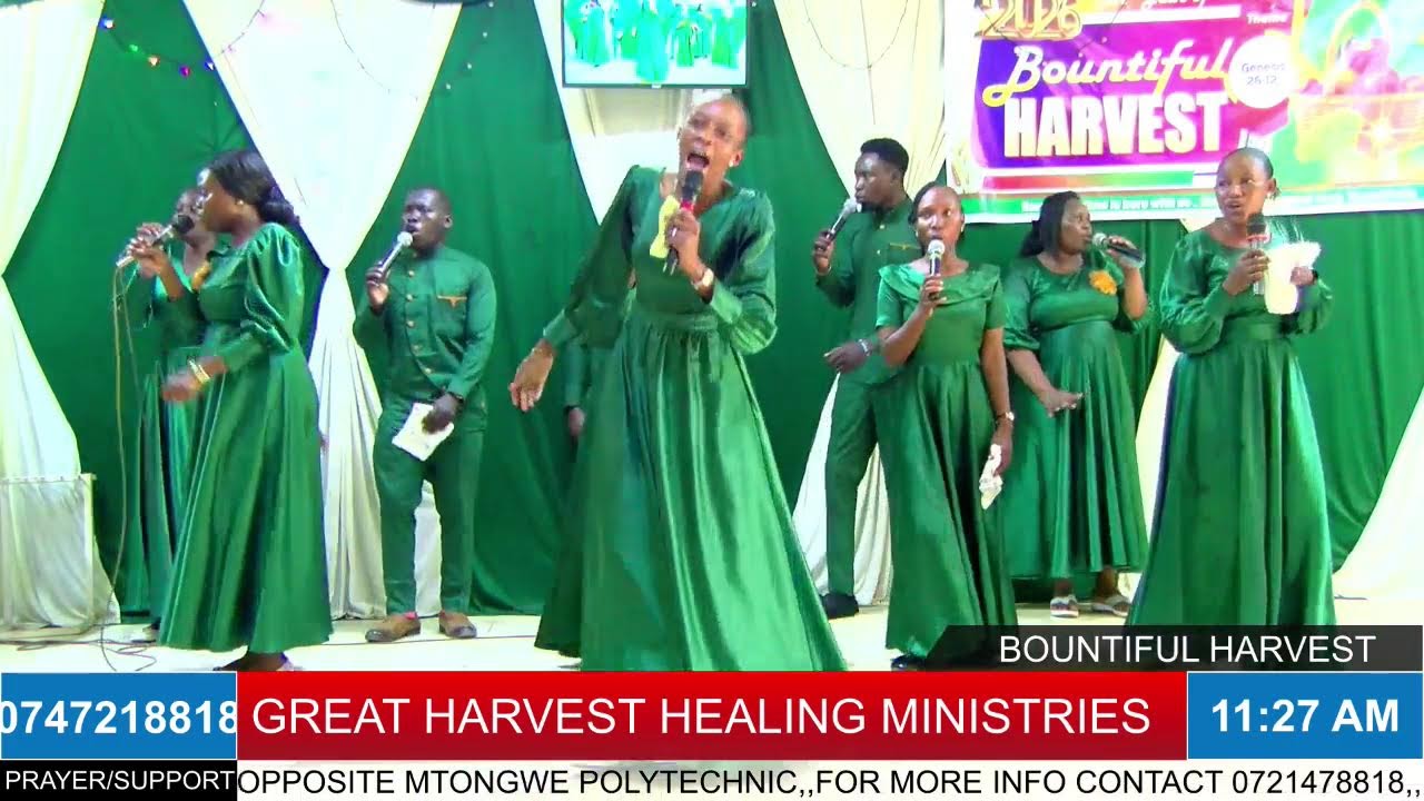 GOD REIGNS IN PRAISE/WORSHIP)-GREAT HARVEST HEALING MINISTRIES  MSA