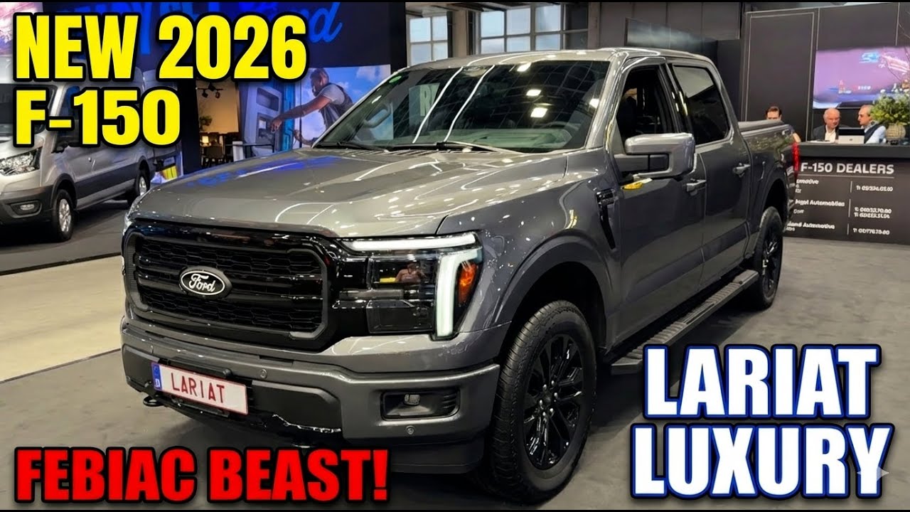 New Ford F-150 Lariat (2026) – The American Luxury Truck | Interior, Exterior & Tech (FEBIAC 2026)