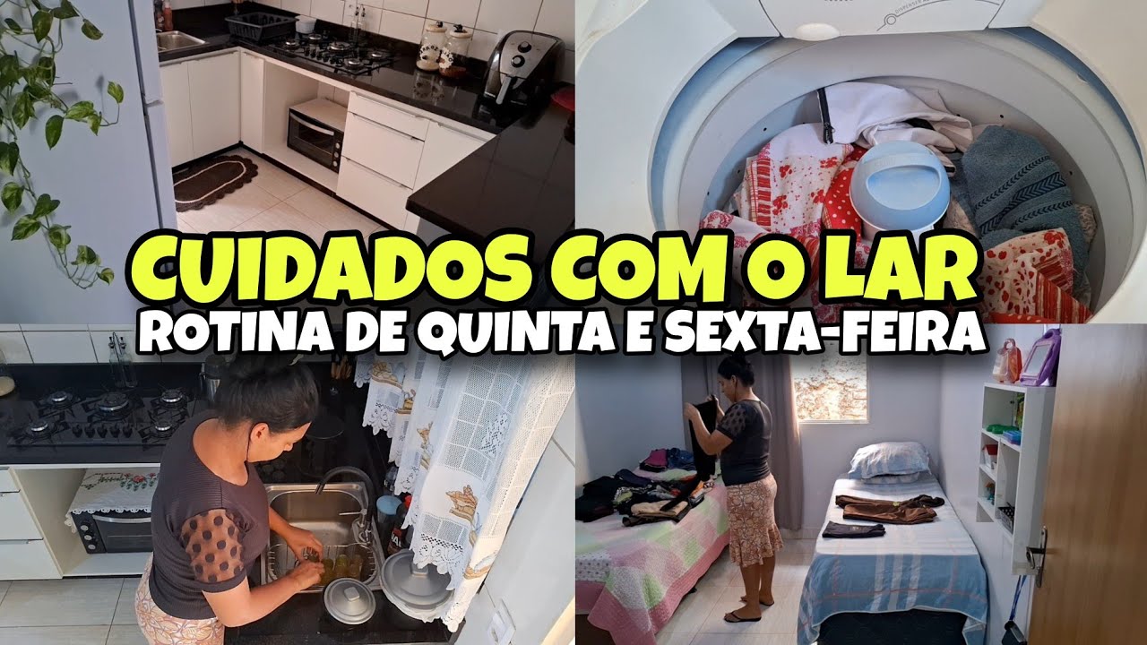Colocando a CASA em ORDEM | ROTINA de QUINTA e SEXTA-FEIRA 🏡💖