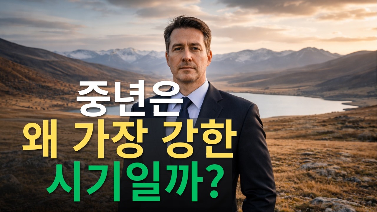 왜 인간에게만 유독 '긴 중년'이 존재할까? 생존의 비밀
