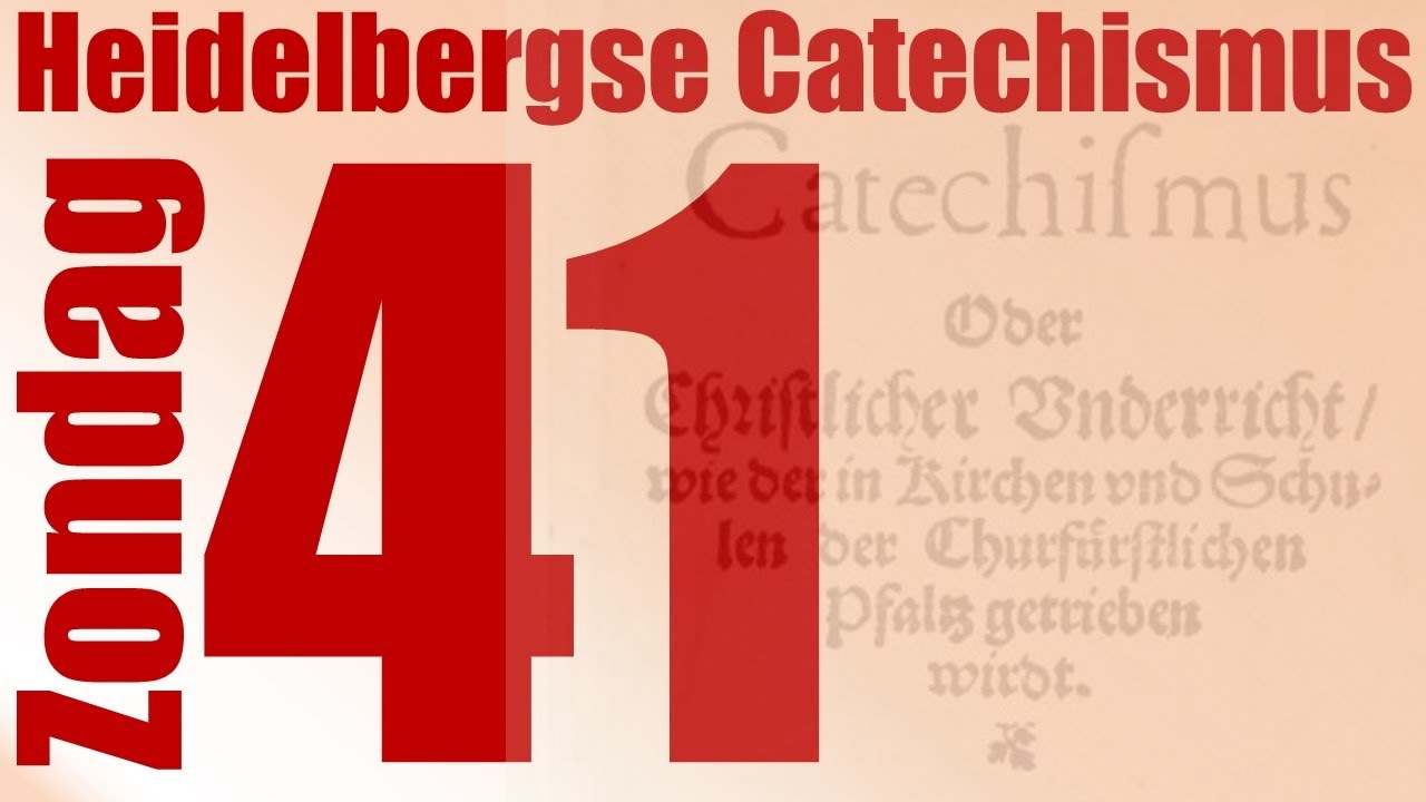 Ds. D.J. Diepenbroek | Heidelbergse Catechismus Zondag 41 | Man en vrouw buiten het huwelijk (3) |