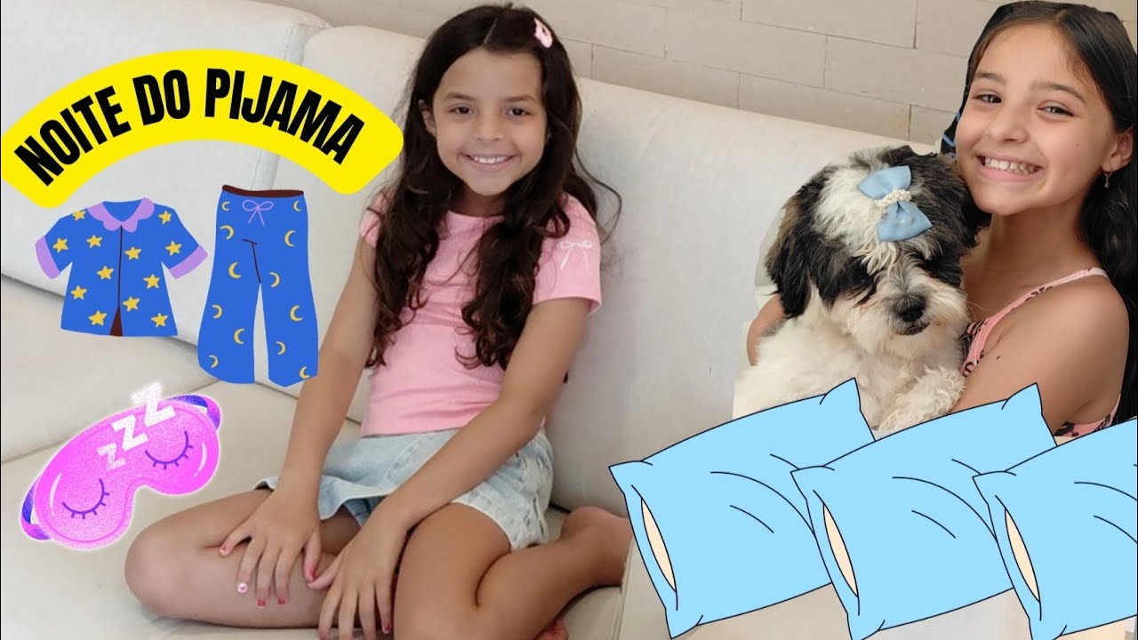 Isa Lima em: NOITE DO PIJAMA COM A BIANCA