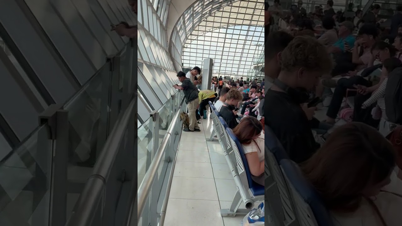 Suvarnabhumi Airport To Manila Philippines สนามบินสุวรรณภูมิไป มะนิลา ฟิลิปปินส์ ￼👍🥰🇹🇭-🇵🇭￼