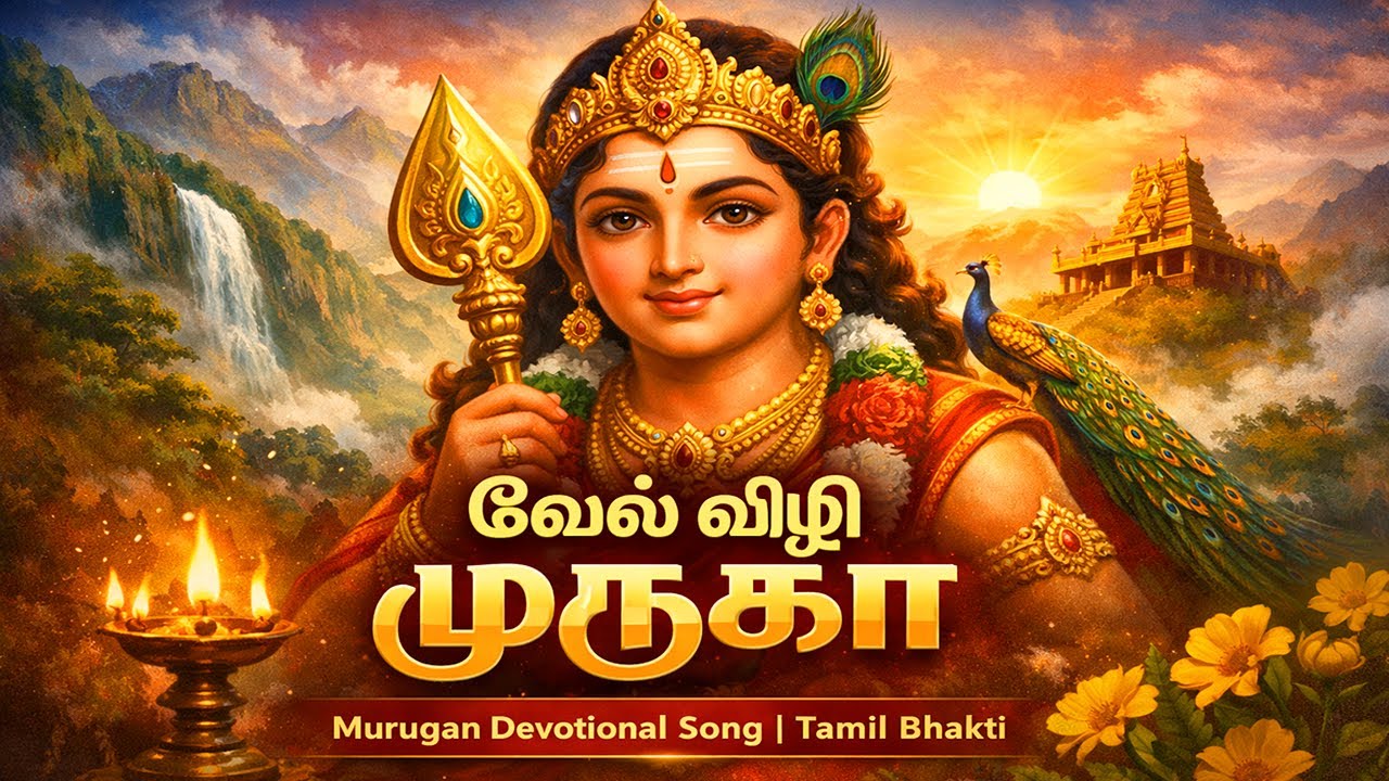 Murugan Song | Vel Vizhi Muruga | Emotional Tamil Devotional Song | Bhakti Oli