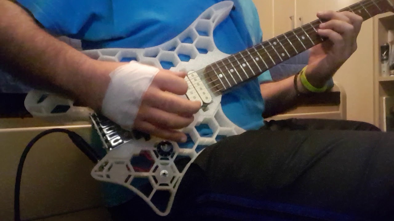 3D Printed Guitar - Crazy Train