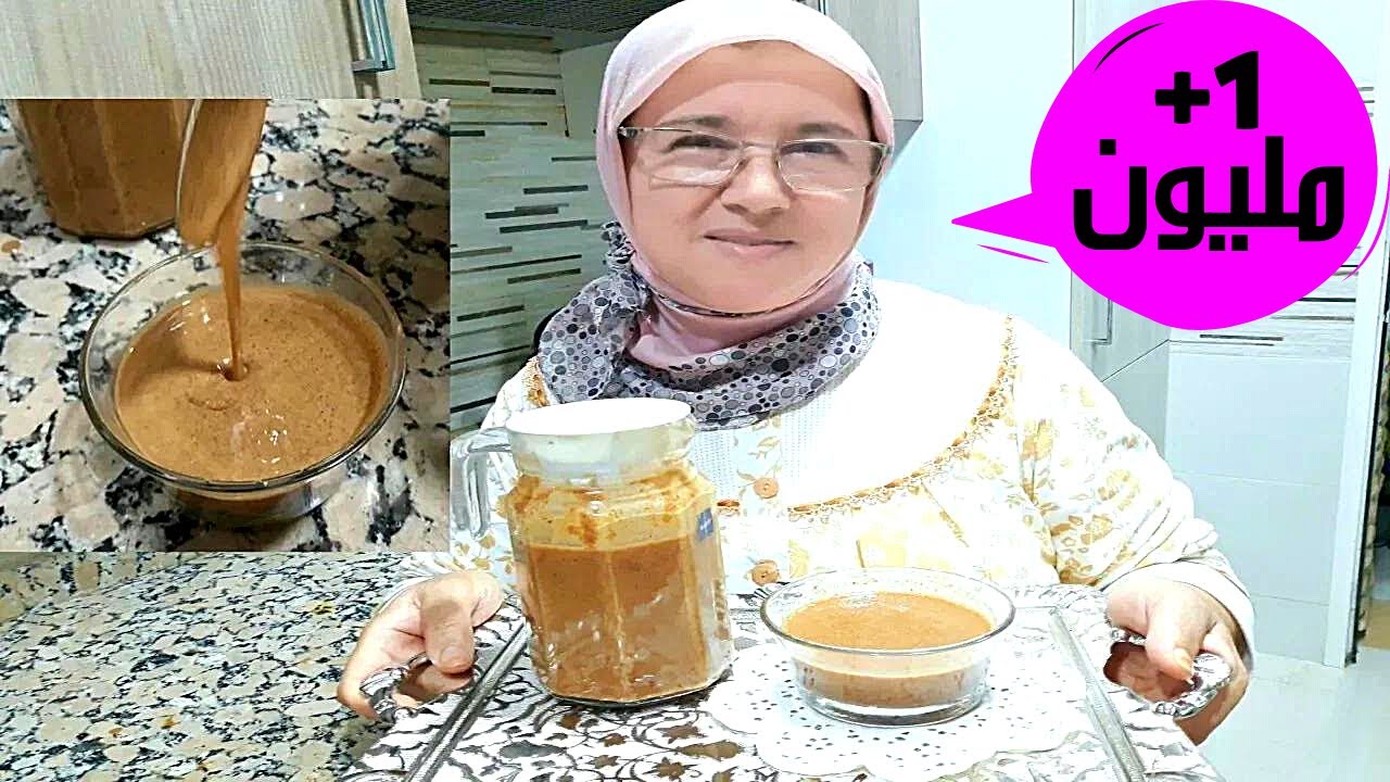 أملو باللوز منزلي 🌰 بدون رحى سهل وسريع من يد الحاجة فاطمة 🇲🇦