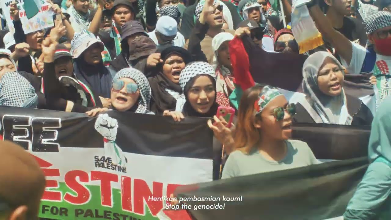 Freedom For Palestine 2023 @ Dataran Merdeka (Highlights)