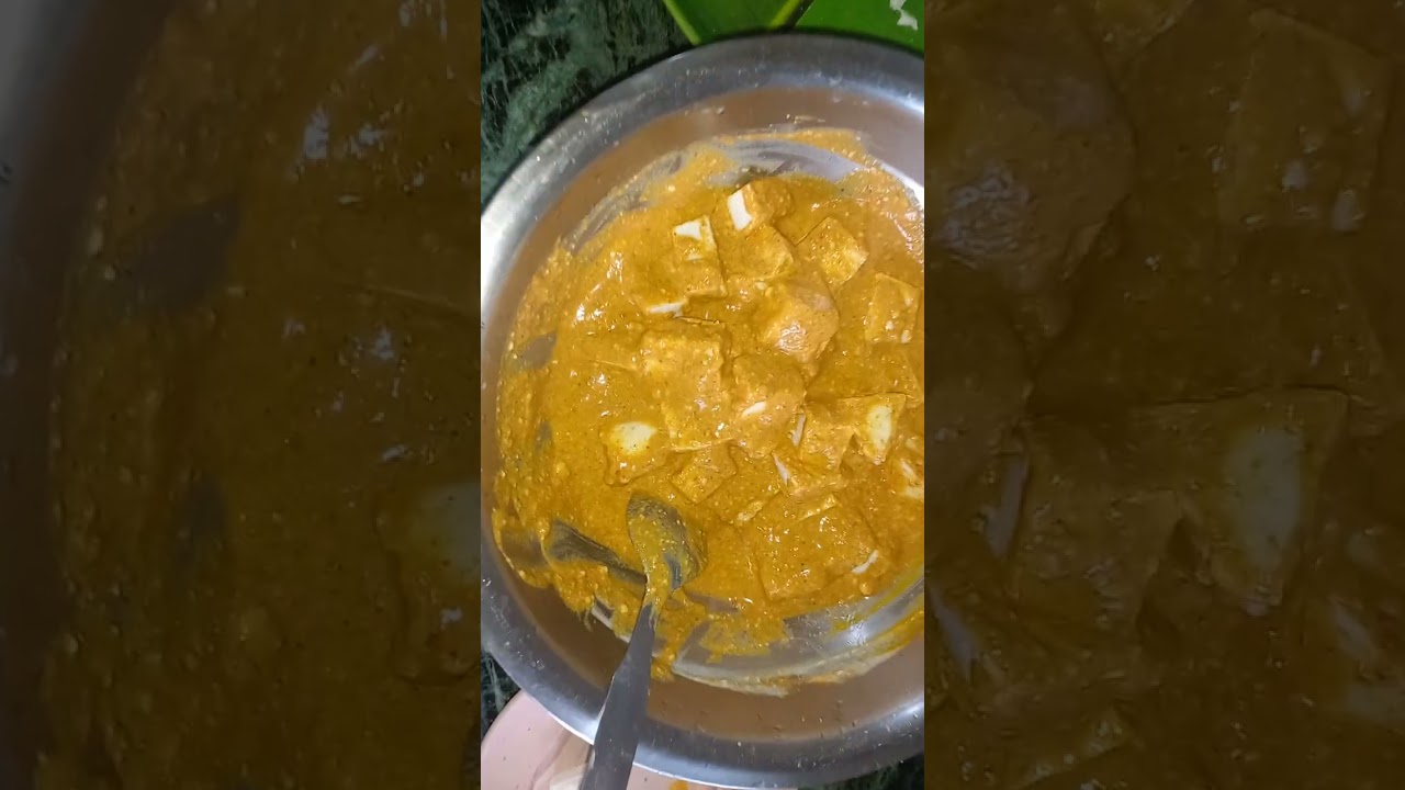 আজ বানালাম মাসালা পনির ন❤️