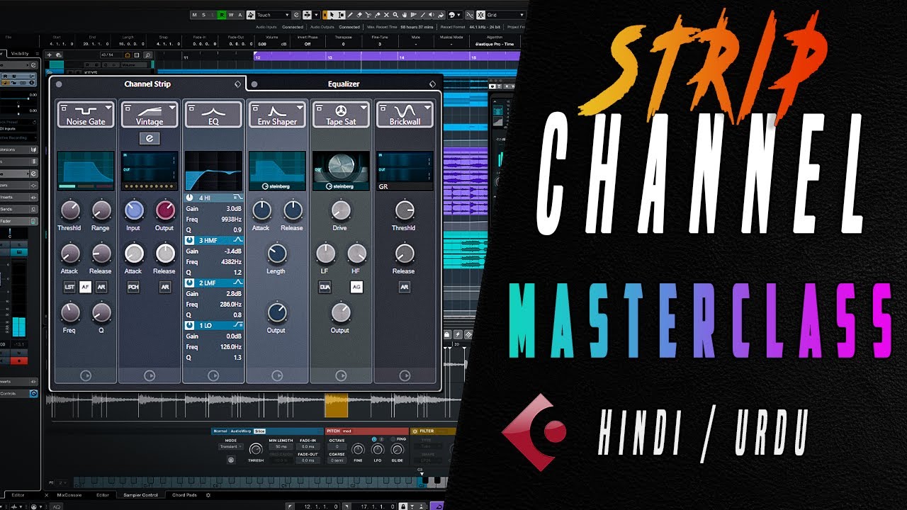 Cubase Pro Channel Strip | Masterclass | Hindi/Urdu | Hassan Shaikh