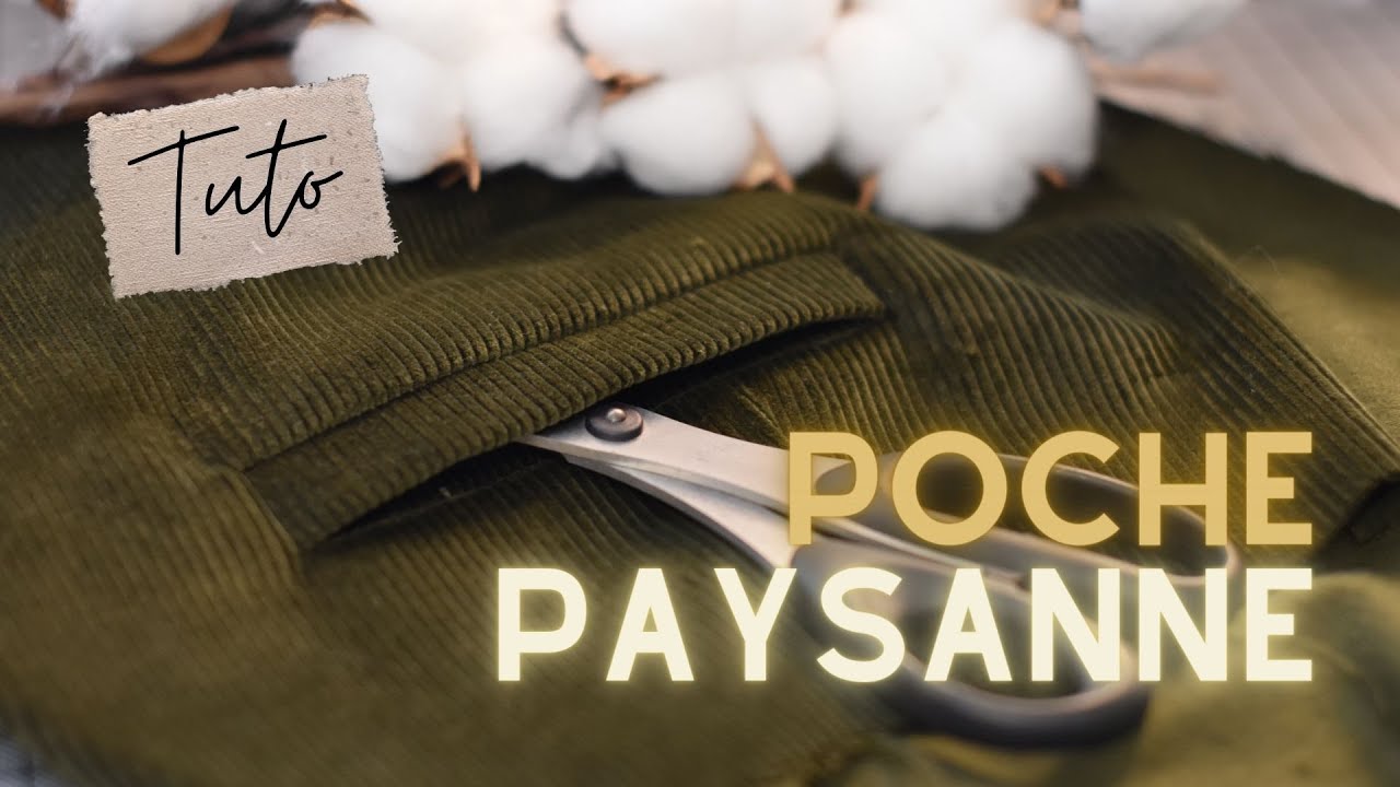 Comment coudre une poche paysanne ?