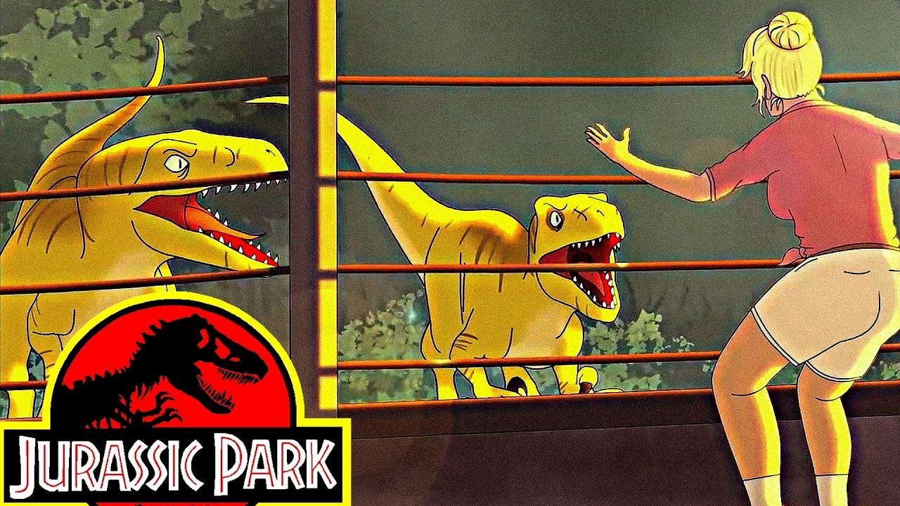 Jurassic Park Animated Horror Brings The Book To Life But R-Rated